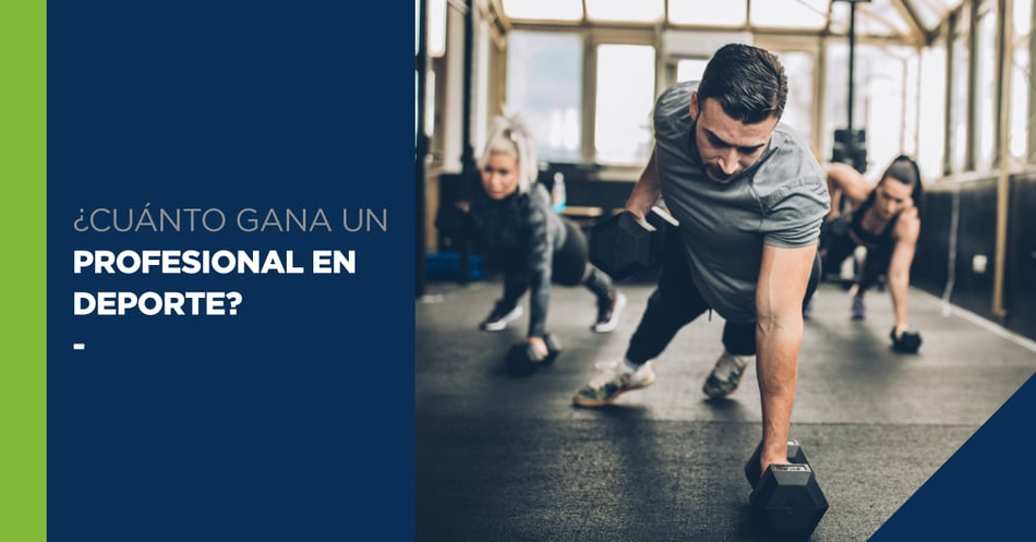 ¿Cuánto gana un profesional en deporte?
