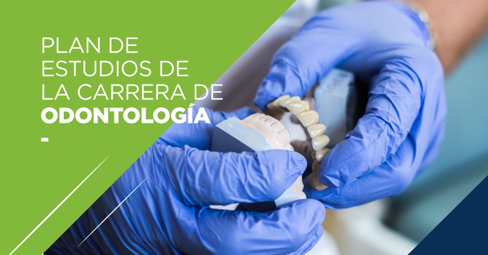 Plan de estudios de la carrera de Odontología