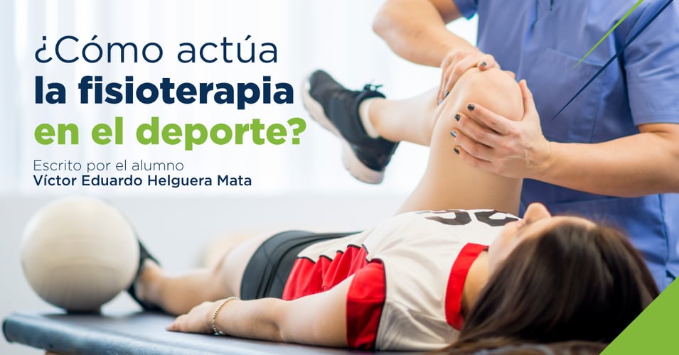 ¿Cómo actúa la fisioterapia en el deporte?