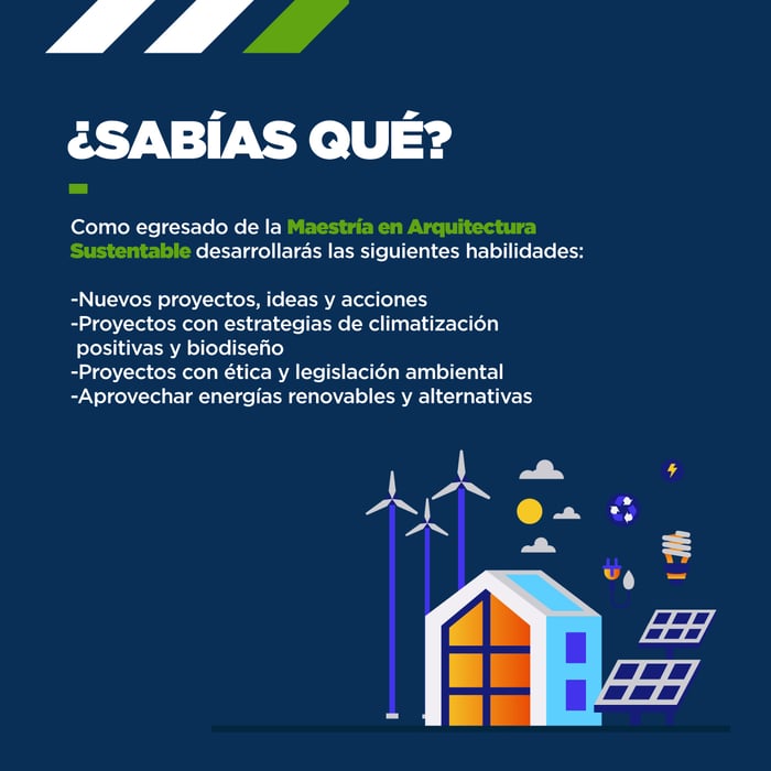 Maestría en Arquitectura Sustentable