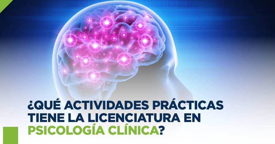 ¿Qué actividades prácticas tiene la licenciatura en Psicología Clínica?