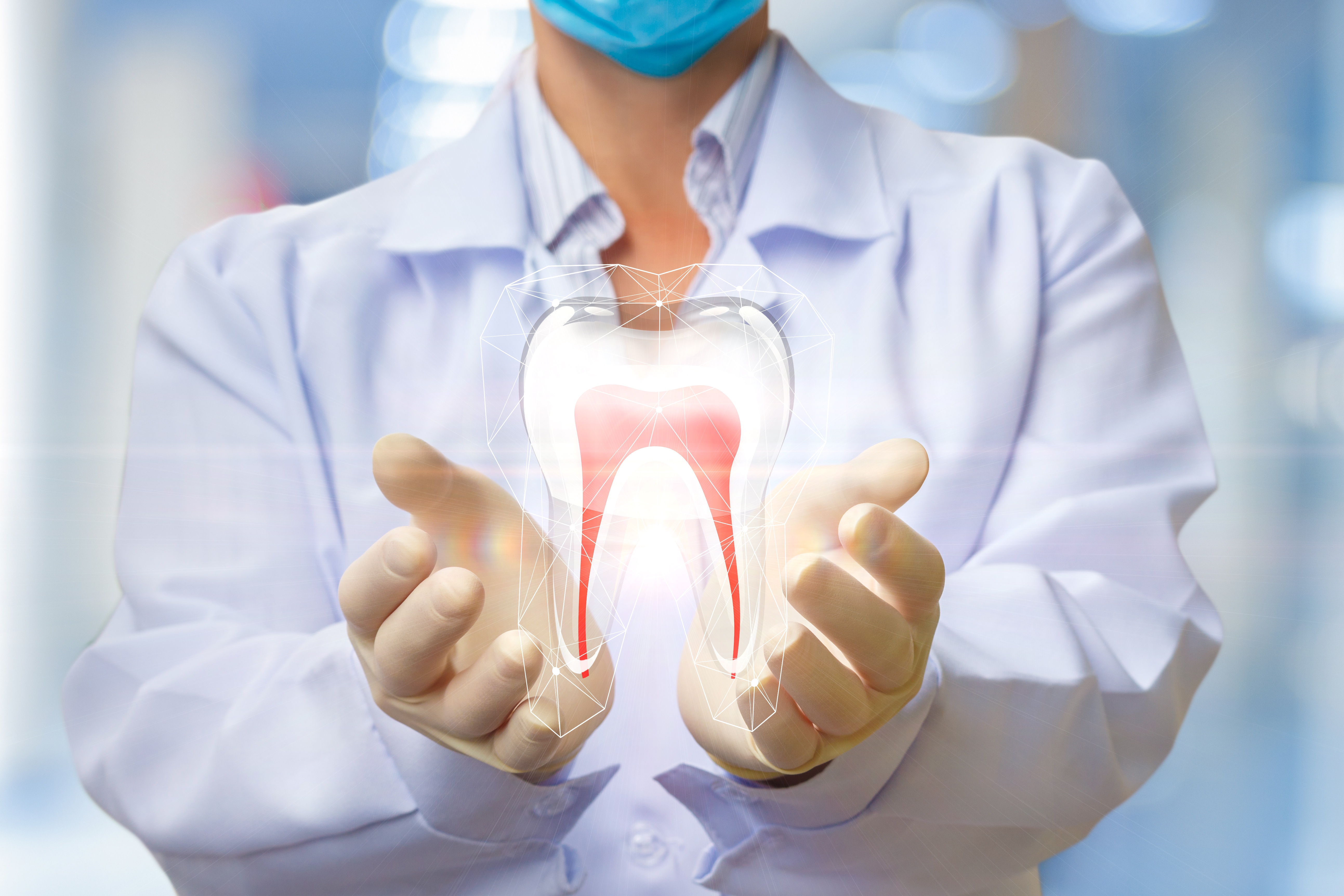 专业牙医固化的裁剪的镜头吓得成熟病人在牙科诊所牙科口腔口腔牙齿图片下载 - 觅知网