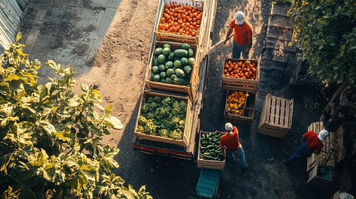 man-is-pushing-crate-vegetables-with-basket-cucumbers