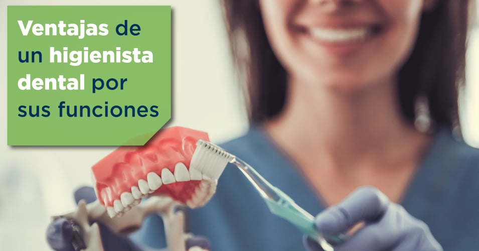 Ventajas de un higienista dental por sus funciones